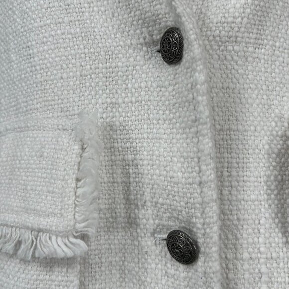 Sundance White Textured Blazer - Picture 6 of 9